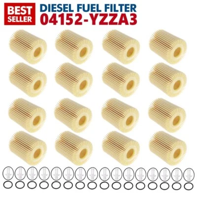 16 OIL FILTERS FOR LEXUS 2006-2018 IS250 IS350 (2WD) 04152-YZZA3 Foto 1 de 4