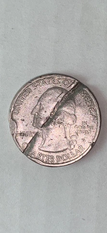 2013 D Mint State Quarter major errors struck through grease errors Cover