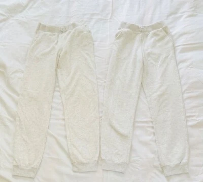 Lot/Set of 2 TCP Uniform Gym Gray Sweatpants Pull-On Unisex Size 10/12 EUC - Image 1 of 4