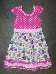 Matilda Jane (Brilliant Daydream) Dot Dot Dot Dress - Size 10 - EUC - Picture 1 of 5