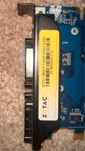 ZOTAC 9800GT 512MB DDR3 188-05N40-033ZT Graphic Card-P7C - Picture 1 of 5