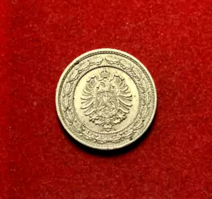 Germany 1888 A 20 Pfennig AU Copper-Nickel Coin KM#9.1 T4272 - Picture 1 of 2