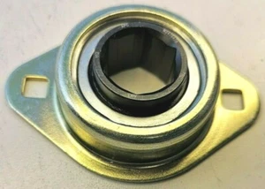 Premium W247647B 2-Bolt Flange AG Bearing Assembly 3/4” Hex Bore AGCO# 7054349 - Picture 1 of 7