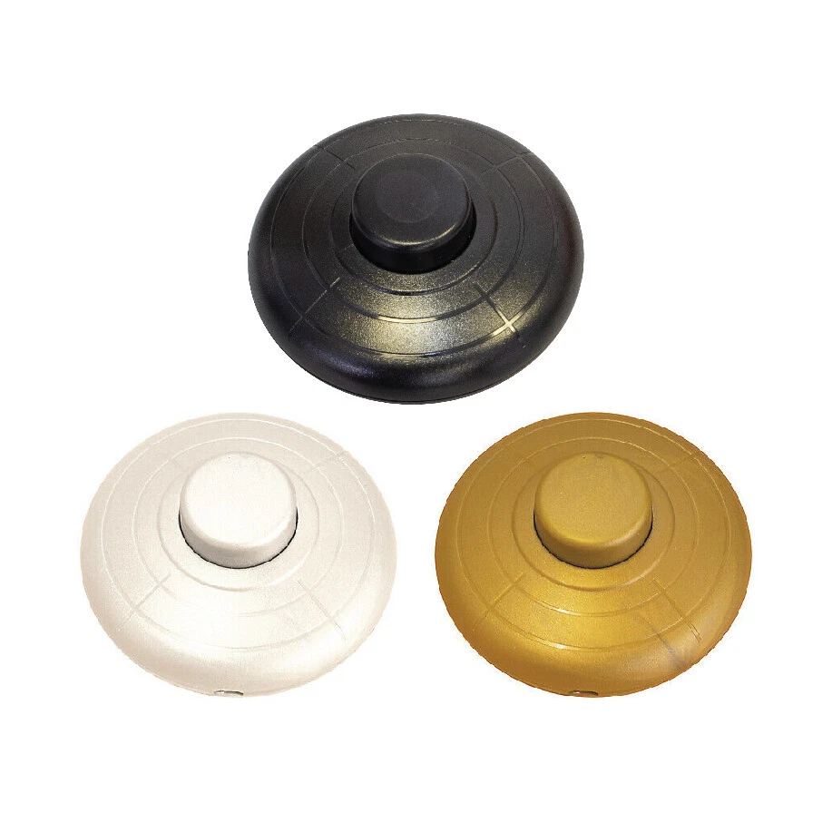 Eagle Round Push Button Table Floor Lamp Light Footswitch Pedal Control Switch  - Image 1 of 1