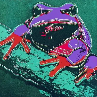 NEW Andy Warhol Pine Barrens Tree Frog Endangered Species Collection - Image 1 of 4