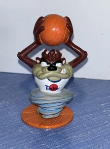 Taz Space Jam PVC Figure Tazmanian Devil Basketball 1996 Looney Tunes Decopac - Picture 1 of 4