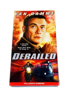 Derailed VHS 2002 Action Thriller Full-Length Screener Artisan - Image 1 of 4