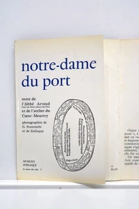 LIVRE ANCIEN NOTRE-DAME-DU-PORT GUIDE PHOTOGRAPHIES 1962 - Imagen 1 de 9