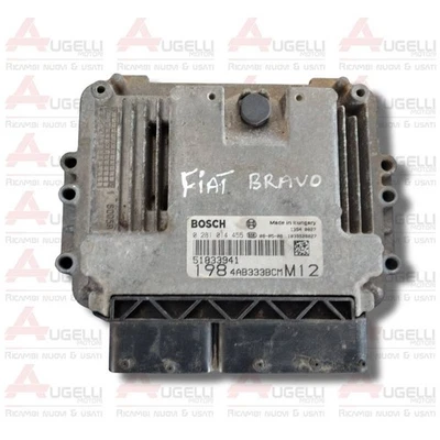 Centralina motore Bosch 0281014455 / 51833941 usata – ECU Fiat Bravo II 1.6 Mult - Immagine 1 di 3