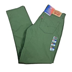 Levi's 511 Slim Stretch Grün Ripstop All Seasons Tech Herren 32W x 32L Unregelmäßig - Bild 1 von 9
