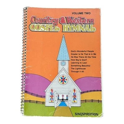 Country & Western Gospel Hymnal Vol 2 1979 78pgs 80+ Songs Singspiration Series Foto 1 de 4