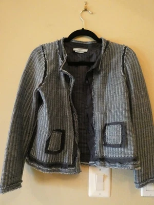 PRADA Knit Blue Cotton Cardigan Size 40 - Image 1 of 4
