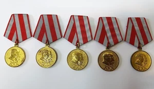 SET 5 VINTAGE PREMIO RUSIA SOVIÉTICA URSS 30 AÑOS ROJO EJÉRCITO Y MARINA STALIN LENIN - Imagen 1 de 12