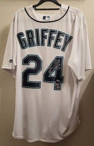Ken Griffey Jr.  Autographed Jersey L Authenticated Fanatics Limited Edition - Picture 1 of 9