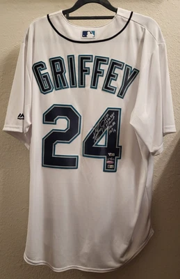 Ken Griffey Jr.  Autographed Jersey L Authenticated Fanatics Limited Edition - Image 1 of 4