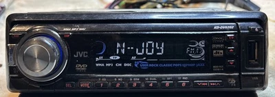 Org. JVC KD-DV6202 Autoradio CD WMA MP3 DVD MOSFET 50WX4 AUX USB Adapter Geprüft - Bild 1 von 4