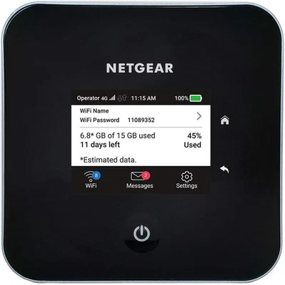 Netgear NIGHTHAWK M2 Mobile Router - Schwarz (MR2100-100EUS) Defekt - Bild 1 von 4
