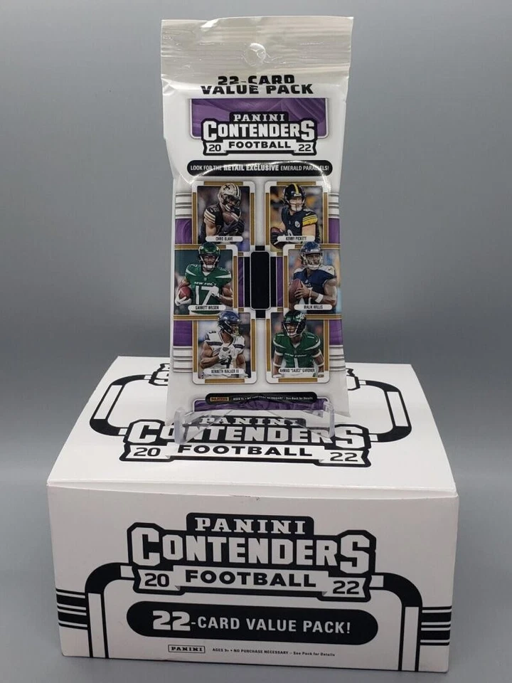 2022 Panini Contenders NFL Football Factory Sealed Box of 12 Sealed Packs - Image 1 of 1