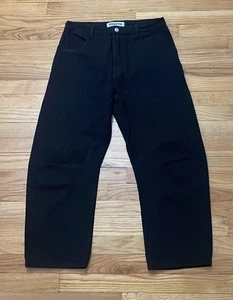 Roucha Cropped Pants Women’s size AA Black Small 2-4 Read - Imagen 1 de 8