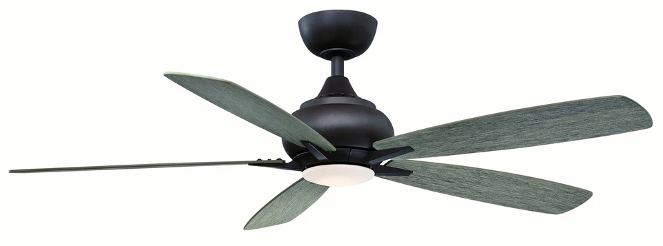 Fanimation Doren 52" LED Indoor Ceiling Fan in Matte Greige with Opal Frosted - Image 1 of 1