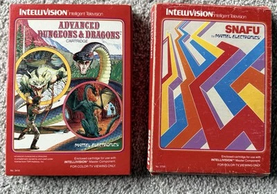 Intellivision Advanced Dungeons & Dragons and SNAFU - Image 1 of 4