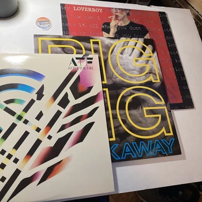 Epic After the Fire ATF 1982 Press Big Pig Breakaway Lover boy 3lp Lot Vintage - Image 1 of 4