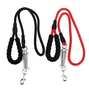 Durable Dog Leash Rope with Foam Grip & Steel Spring Buckle Clip - FREE SHIPPING - Picture 1 of 3