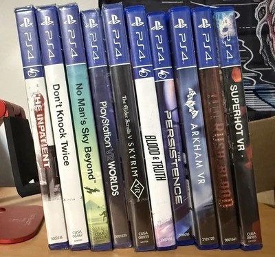 Lote de juegos PlayStation VR (10): Skyrim, SUPERHOT, Until dawn, No Man’s Sky, MÁS+ Foto 1 de 4