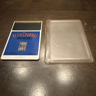 Keith Courage in Alpha Zones TurboGrafx-16 HuCard Game Comes - Image 1 of 3
