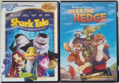 Shark Tale And Over The Hedge, Two Dreamworks DVDs, Kids, Family, Animation - Image 1 of 4