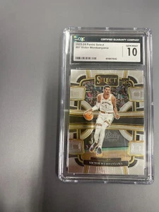 VICTOR WEMBANYAMA 2023-24 PANINI SELECT #87 CGC 10 (RC) - Picture 1 of 2