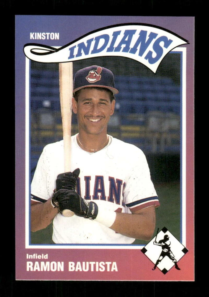 1990 Sportsprint Kinston Indians 16 Ramon Bautista BXCP35 - Image 1 of 2