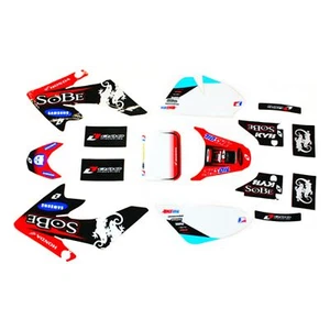 3M SOBE Decals Graphics Sticker Kit CRF50 Style Fairing PIT PRO Trail Dirt Bike - Picture 1 of 5