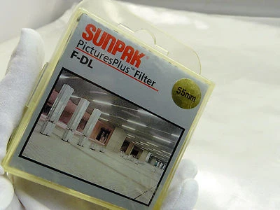 Sunpak 55mm F-DL Camera Lens Filter - Excellent Condition - Image 1 of 4
