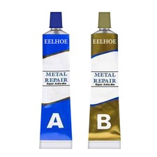 2pcs AB Glue Metal Repair Adhesive Super Glue Curing Liquid Steel Strong Sealant