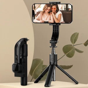 Smart Anti-Shake Selfie Stick Tripod Gimbal Stabilizer Bluetooth Remote Vlog - Picture 1 of 12
