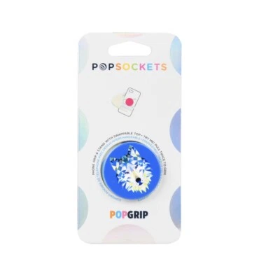PopSockets 802487 PopGrip Phone Grip/Stand with Swappable Top Geo Wolf - Image 1 of 4
