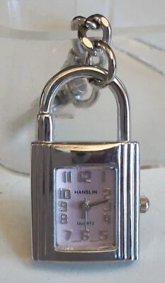 Mujer, Niño o Niña Genial Lindo Clip de Bloqueo en Llavero Moda Divertido Reloj Foto 1 de 4