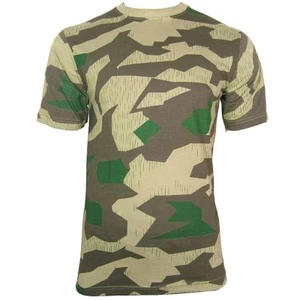 German Splinter T-Shirt - 100% Cotton WW2 Army Military Top All Sizes New - Picture 1 of 1