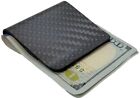 Carbon Fiber Money Clip With Felt Lining For A Tight Hold