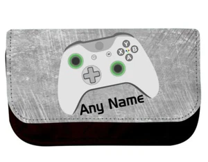 PERSONALISIERTE SPIELKONSOLE CONTROLLER FEDERMÄPPCHEN SCHULE GEBURTSTAG WEIHNACHTEN - Bild 1 von 4