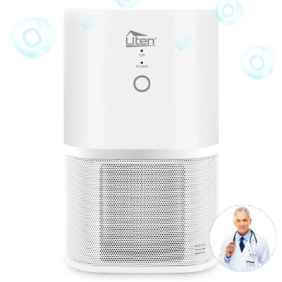 Uten Luftreiniger negative Ionen Ionisator H13 HEPA Aktivkohlefilter VS. Pollen - Bild 1 von 4