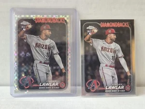 2024 Topps Chrome Update Rookie Debut X-Fractor #USC51 Jordan Lawlar + #USC51 RC - Bild 1 von 2