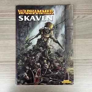 SKAVEN WARHAMMER FANTASY BATTLE SOFTBACK ARMY SUPPLEMENT BOOK 2002 RATMEN WFB - Picture 1 of 10
