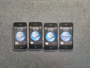 Working Apple iPhone 3G/3GS White/Black 8/16/32GB UNLOCKED classic 3.5'' - Afbeelding 1 van 12