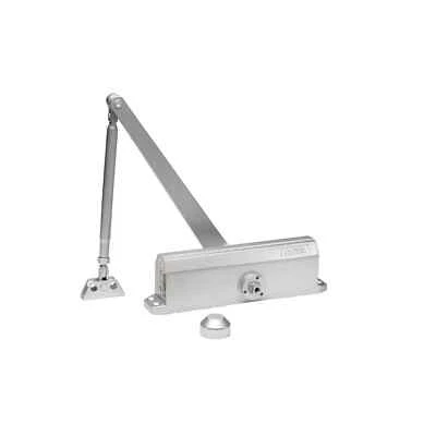 Shield Security TC204-BC-AL Compact Commercial Door Closer in Aluminum Size 4 - Image 1 of 4