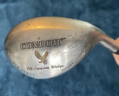 NICE All Purpose CONDOR WEDGE 60* Stainless Steel Right RH Steel Shaft - Image 1 of 3