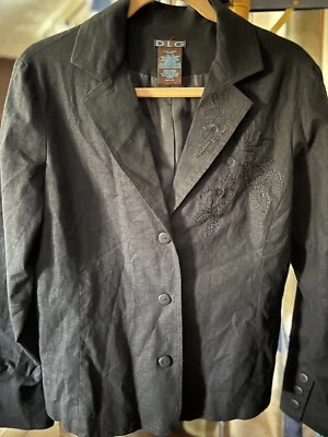 Женские DLG черный, костюм куртка.  Новый с Ярлыками. - Изображение 1 из 4