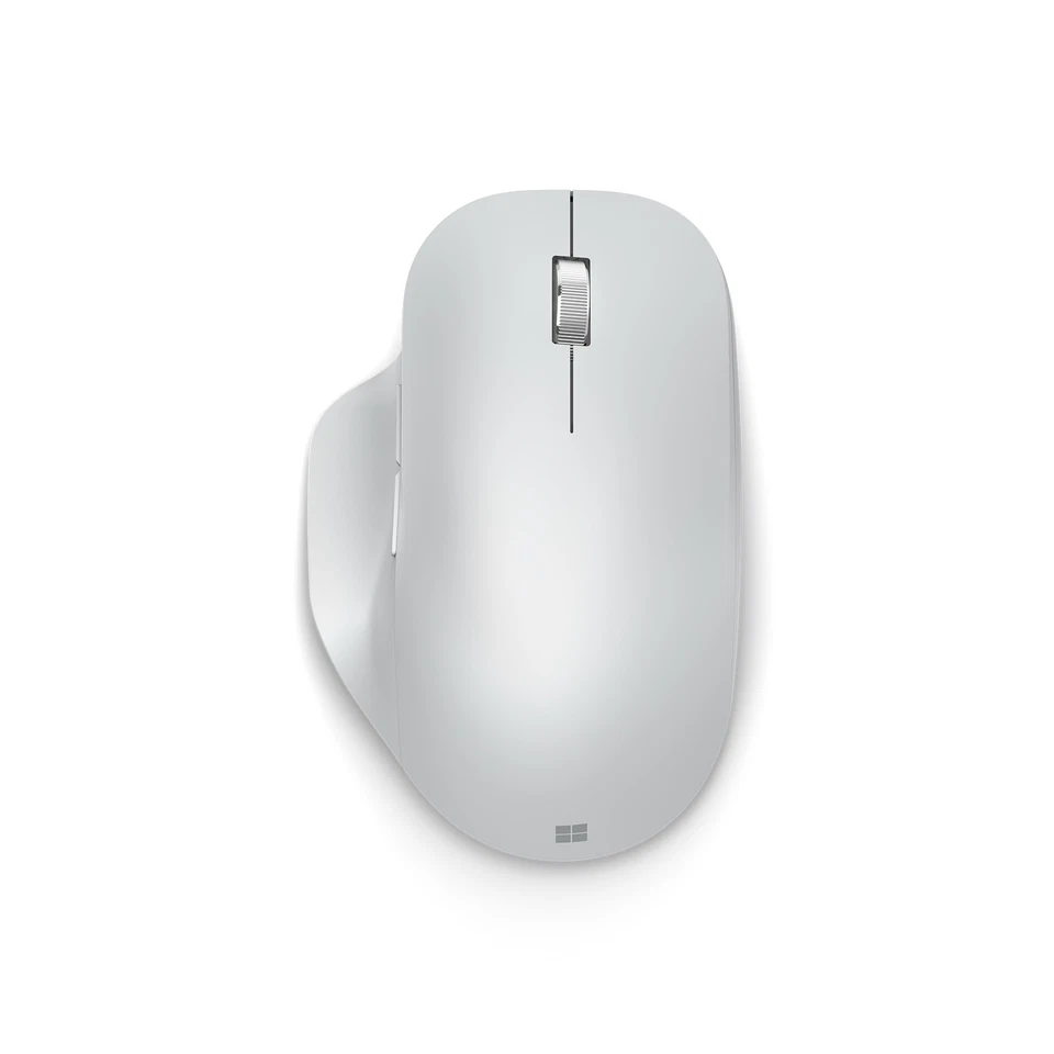 Microsoft 222-00025 Bluetooth Ergonomic Wireless Mouse BlueTrack White - Image 1 of 2