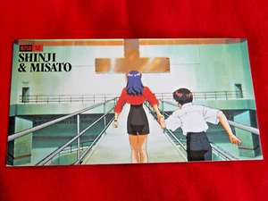 TARJETA COLECCIONABLE THE END OF EVANGELION MISATO & SHINJI #12 SEGA BANDAI UK 🚚 ANIME - Imagen 1 de 2